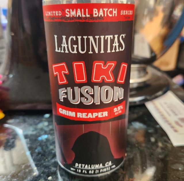 Tiki Fusion Grim Reaper 9.5%, Lagunitas Brewing Company (Heineken), United States