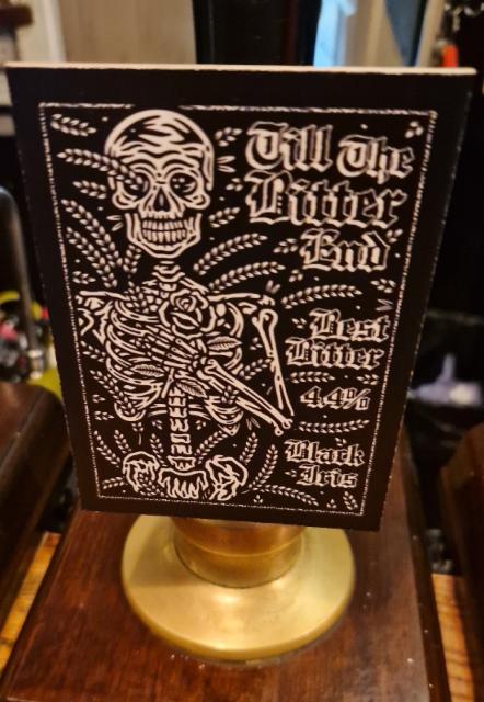 Till The Bitter End 4.4%, Black Iris Brewery, England