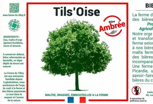 Tils'Oise Ambrée 5.0%, La Ferme Du Tilloy, France