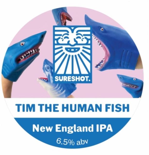 Tim the Human Fish 6.5%, Sureshot Brewing, England