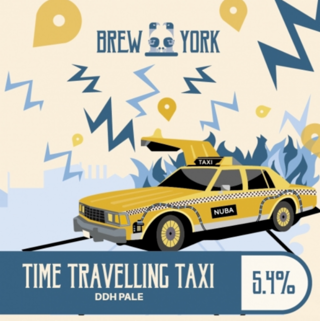 Time Travelling Taxi 5.4%, Brew York, England