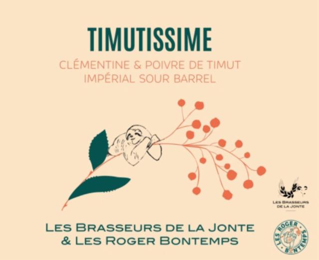 Timutissime 8.5%, Les Brasseurs De La Jonte, France
