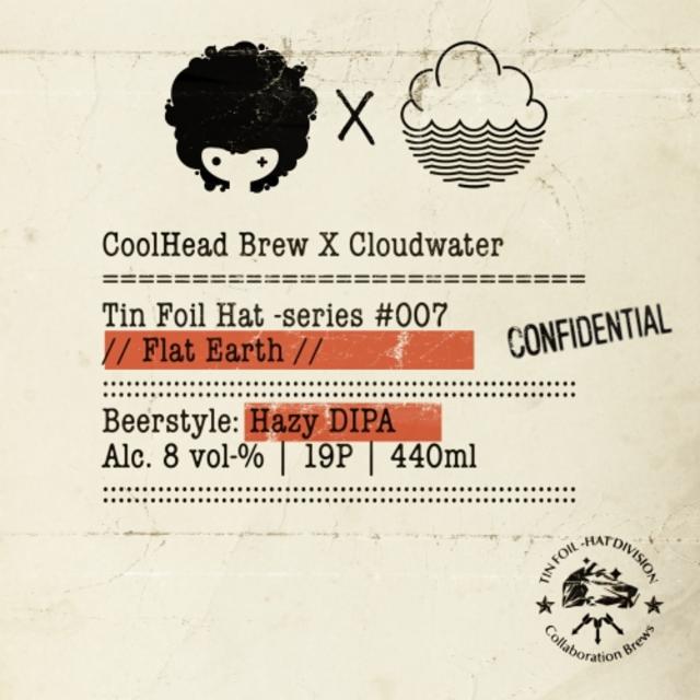Tin Foil Hat Series #07: Flat Earth 8.0%, CoolHead Brew, Finland