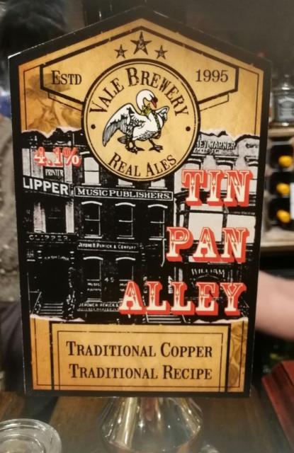 Tin Pan Alley 4.1%, Vale Brewery, England