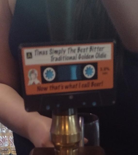 Tina's Simply the best bitter 3.6%, Marston's Brewery, England