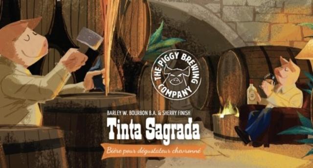 Tinta Sagrada 14.0%, The Piggy Brewing Company, France