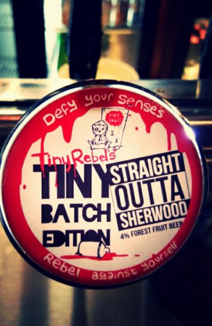 Tiny Batch Straight Outta Sherwood 4.0%, Tiny Rebel Brewing, Wales