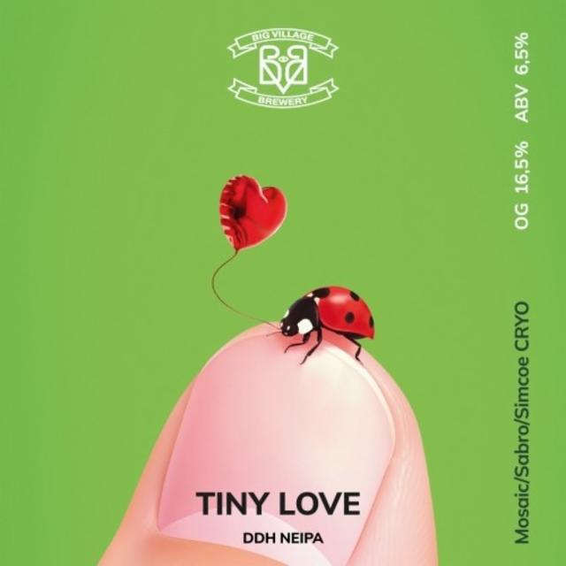 Tiny Love 6.5%, Big Village Brewery, Russia
