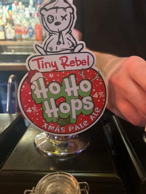 Tiny rebel ho ho hops 4.0%, Tiny Rebel Brewing, Wales