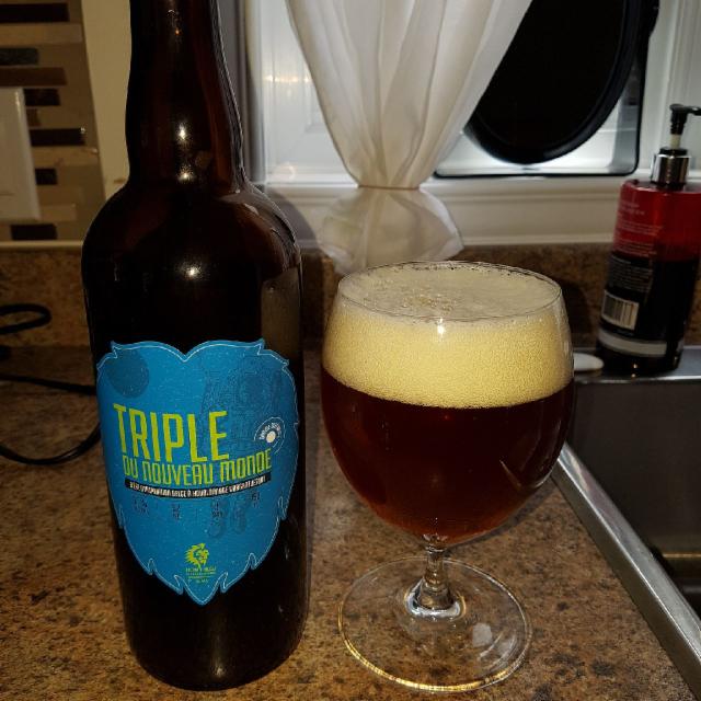 Triple du nouveau monde 9.2%, Microbrasserie Lion Bleu, Canada