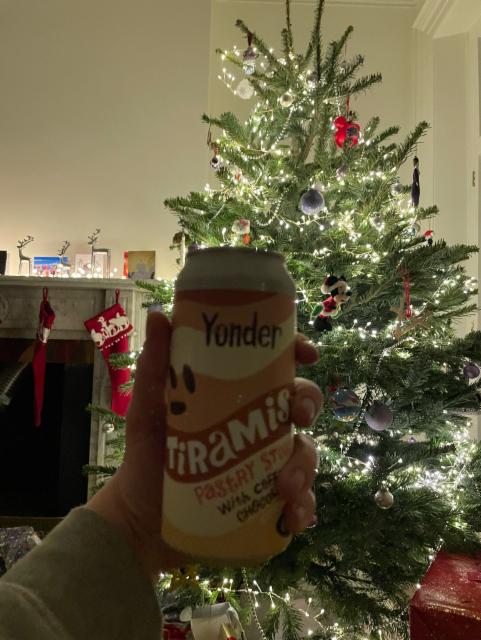 Tiramisu pastry stout 4.0%, Yonder Brewing, England