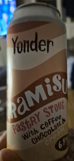 Tiramisu Pastry Stout 6.5%, Yonder Brewing, England