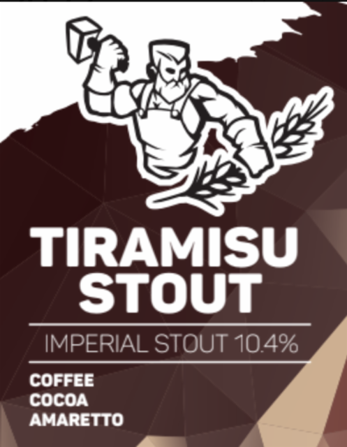 Tiramisu Stout (2023) 10.4%, Mallassepät, Finland