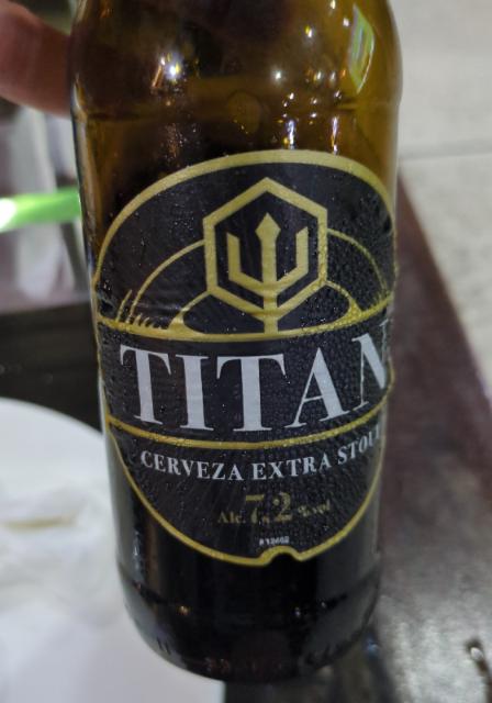 titan extra Stout 7.2%, Cervezas Gitanilla, Spain
