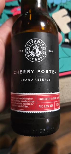 Titanic Brewey - Cherry Porter - Grand Reserve 6.5%, Titanic Brewery, England
