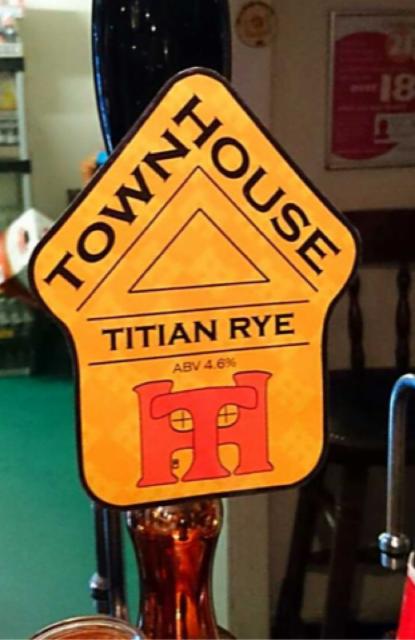 Titian Rye 4.6%, Townhouse, England
