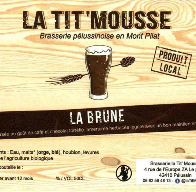 Tit'Mousse Brune 5.5%, La Tit'Mousse, France