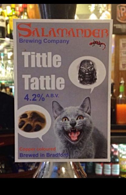 Tittle Tattle 4.2%, Salamander Brewing Company, England
