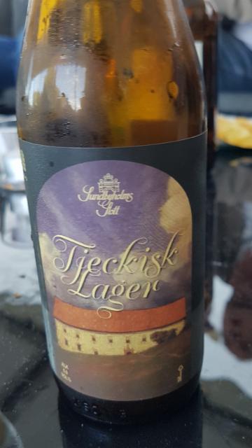 tjeckisk lager Sundbyholms slott 5.0%, Eskilstuna Ölkultur, Sweden