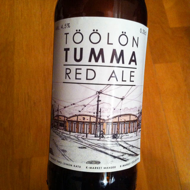 Töölön Tumma Red Ale 4.5%, Stadin Panimo, Finland