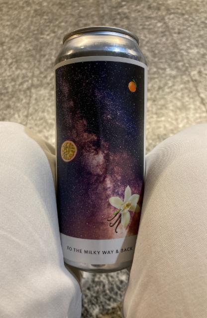 To the Milky Way & Back - Mandarin, Passionfruit and Vanilla 7.5%, Evil Twin Brewing NYC, United States