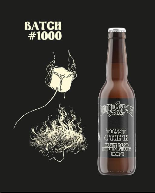 Toast 4 The 1K 10.0%, United Gypsies (UG) Brewery, Finland