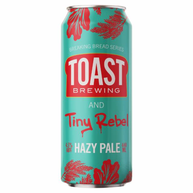 Toast Brewing Hazy Pale 4.5%, Tiny Rebel Brewing, Wales