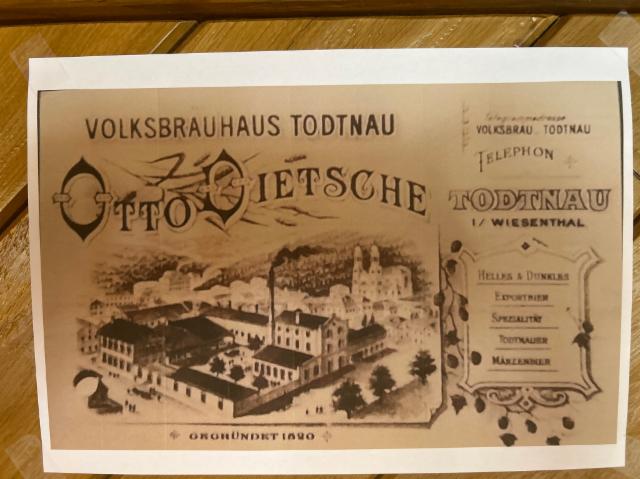 Todtnauer naturtrübes Pils 5.9%, Volksbrauhaus Todtnau, Germany