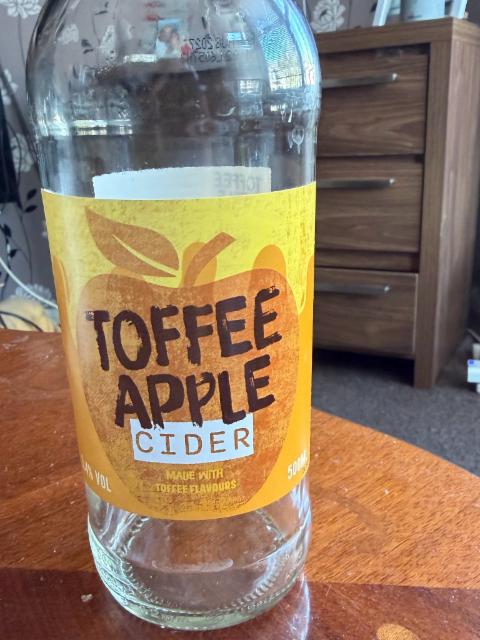 Toffee Apple Cider 3.4%, Sainsbury's, England