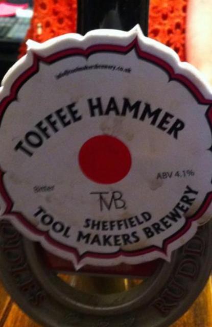 Toffee Hammer 4.1%, Toolmakers Brewery, England