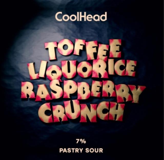 Toffee Liquorice Raspberry Crunch 7.0%, CoolHead Brew, Finland