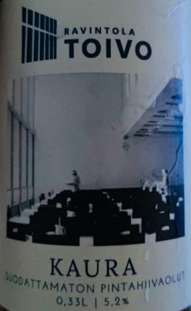 Ravintola Toivo 5.2%, Kuninkaantien Panimo, Finland