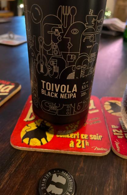 Toivola Black Neipa 5.5%, United Gypsies (UG) Brewery, Finland