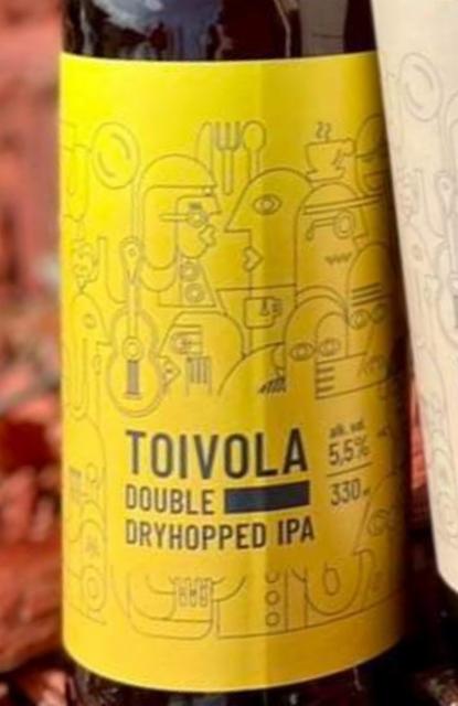 Toivola Double Dryhopped IPA 5.5%, Hangaround & Nobody Brewing, Finland