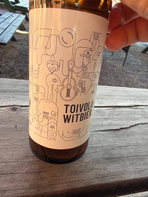 Toivola witbier 4.9%, United Gypsies (UG) Brewery, Finland