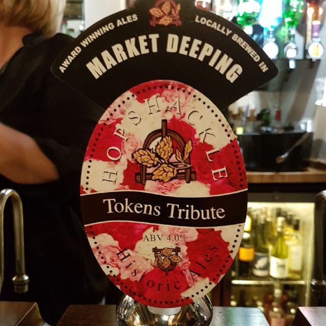 Tokens Tribute 4.0%, Hopshackle Historic Ales, England