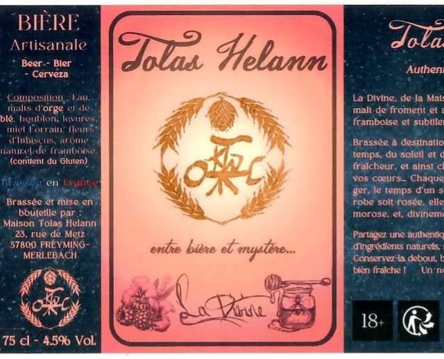 Tolas Helann Divine 4.5%, Maison Tolas Helann [Closed], France