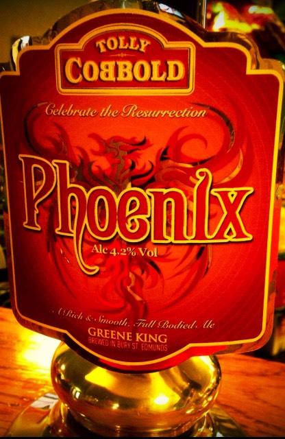 Tolly Cobbold Phoenix 4.2%, Greene King, England
