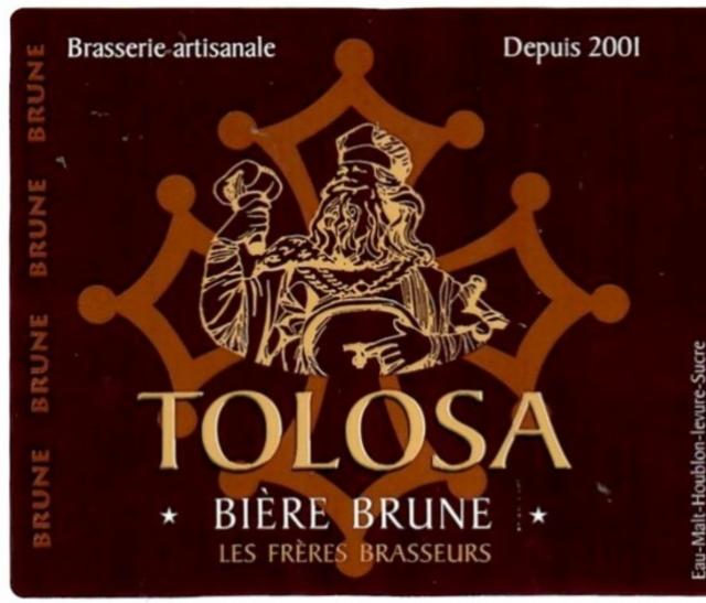 Tolosa Brune 6.5%, Les Frères Brasseurs (Tolosa), France