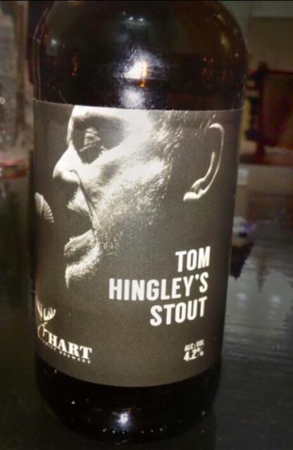 Tom Hingley's Stout 4.2%, Hart Family Brewers, England