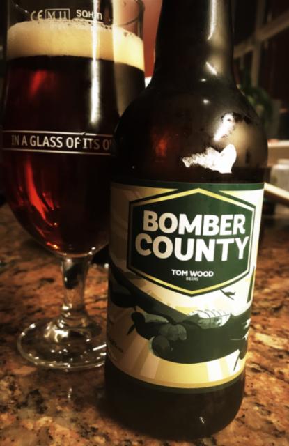 Tom Wood's Bomber County 4.8%, Lincolnshire Craft Beers, England