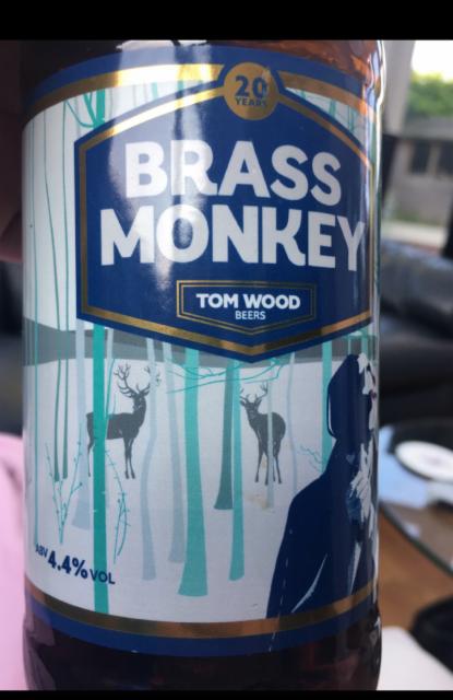 Tom Wood's Brass Monkey 4.4%, Lincolnshire Craft Beers, England