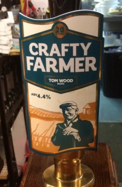 Tom Wood's Crafty Farmer 4.4%, Lincolnshire Craft Beers, England