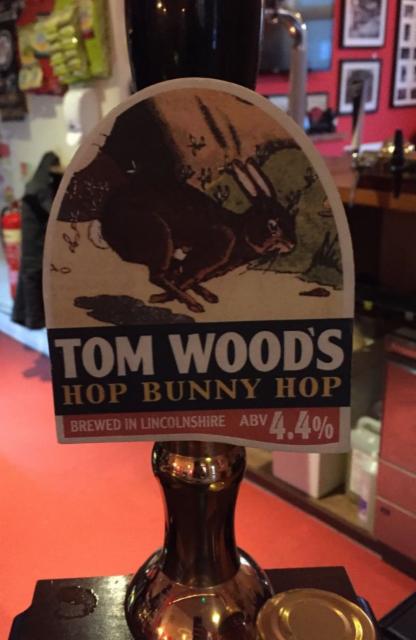 Tom Wood's Hop Bunny Hop 4.4%, Lincolnshire Craft Beers, England