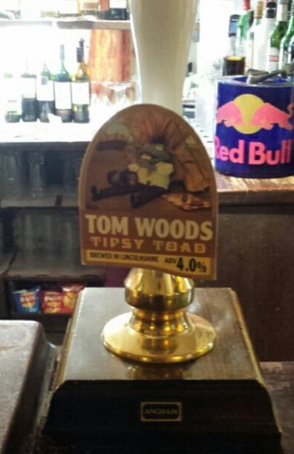 Tom Wood's Tipsy Toad 4.0%, Lincolnshire Craft Beers, England