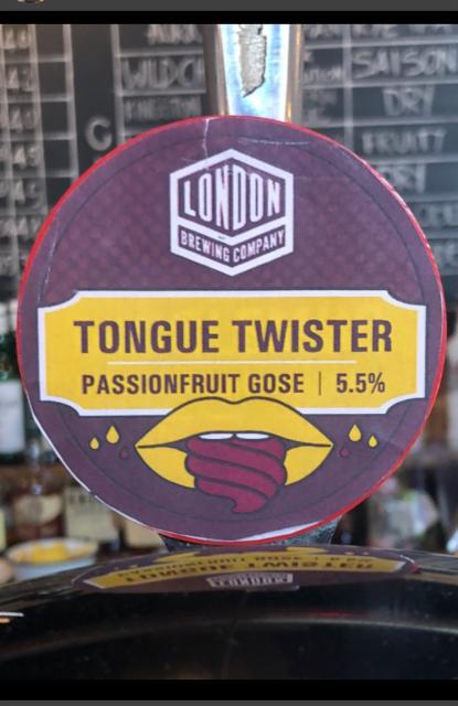 Tongue Twister 5.5%, London Brewing Co., England