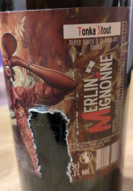 Tonka stout Merlin Mignonne, Brasserie Merlin Mignonne
