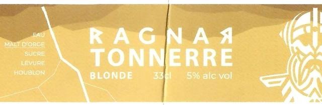 Tonnerre 5.0%, Brasserie Ragnar, France
