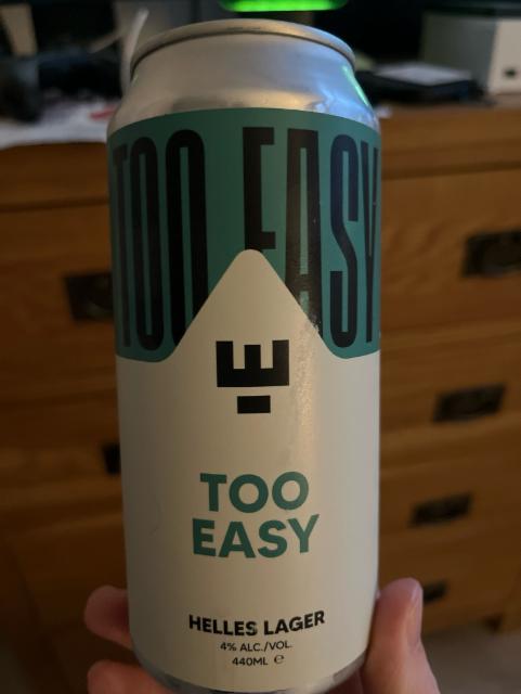 Too Easy 4.0%, WestWalls Brewing Co, England