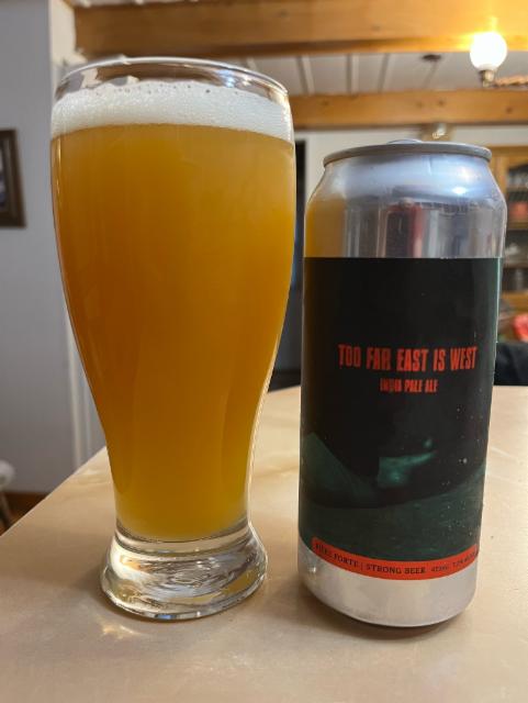 Too far east is west 7.2%, Brasserie Sir John Brewing Co., Canada
